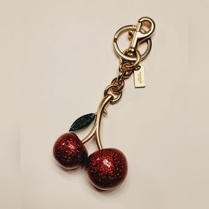 Coach | Bag Charm | Red Cherries